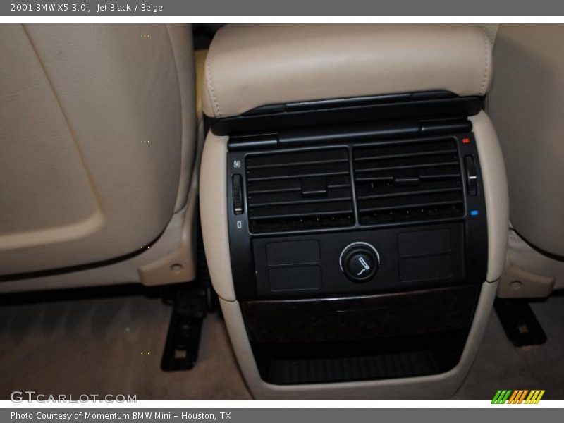 Jet Black / Beige 2001 BMW X5 3.0i