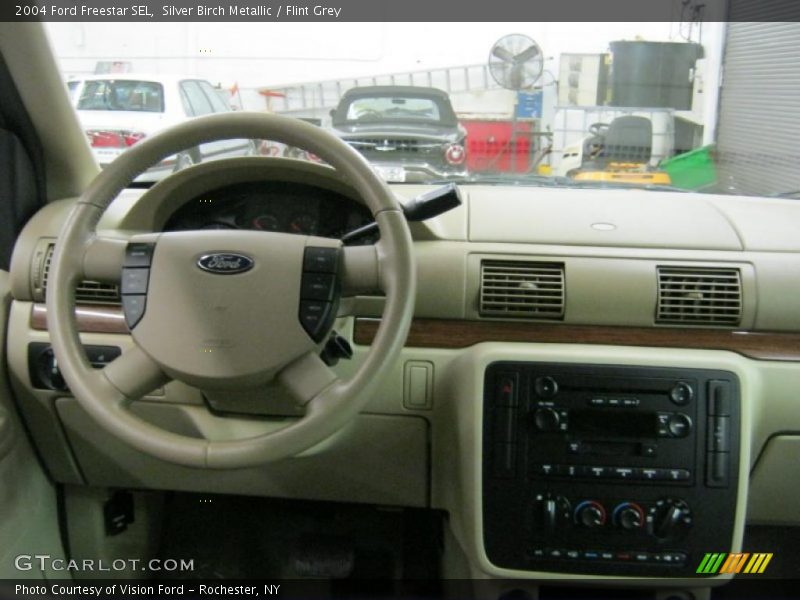 Silver Birch Metallic / Flint Grey 2004 Ford Freestar SEL