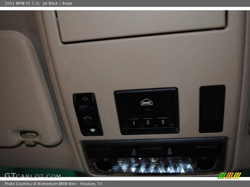 Jet Black / Beige 2001 BMW X5 3.0i