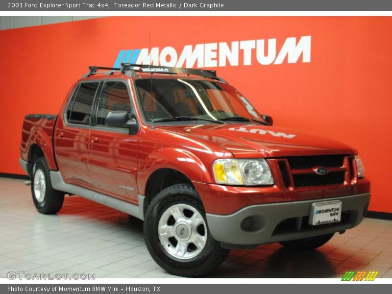 Toreador Red Metallic / Dark Graphite 2001 Ford Explorer Sport Trac 4x4