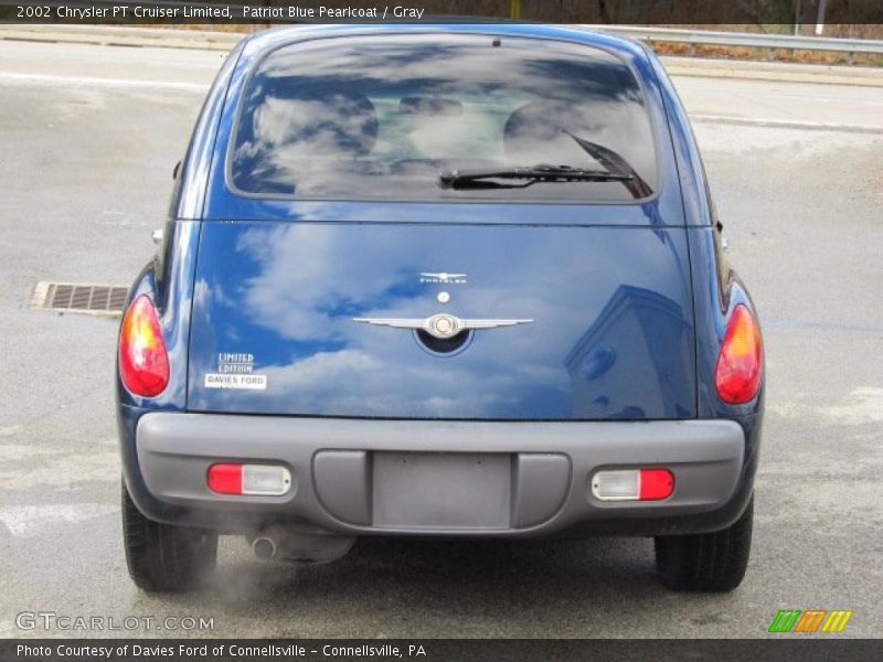 Patriot Blue Pearlcoat / Gray 2002 Chrysler PT Cruiser Limited
