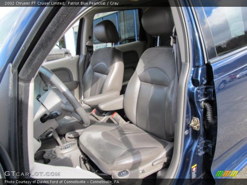 Patriot Blue Pearlcoat / Gray 2002 Chrysler PT Cruiser Limited