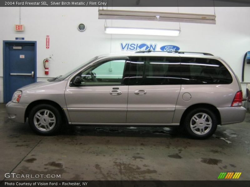 Silver Birch Metallic / Flint Grey 2004 Ford Freestar SEL