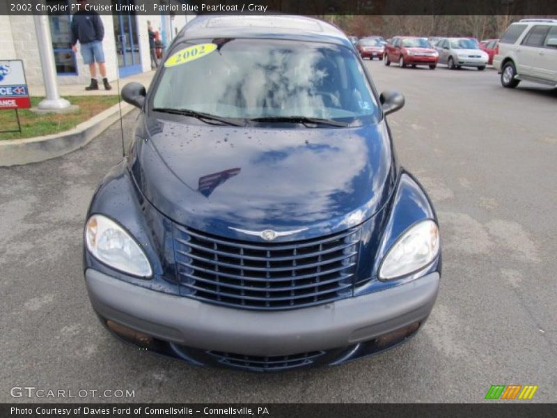 Patriot Blue Pearlcoat / Gray 2002 Chrysler PT Cruiser Limited