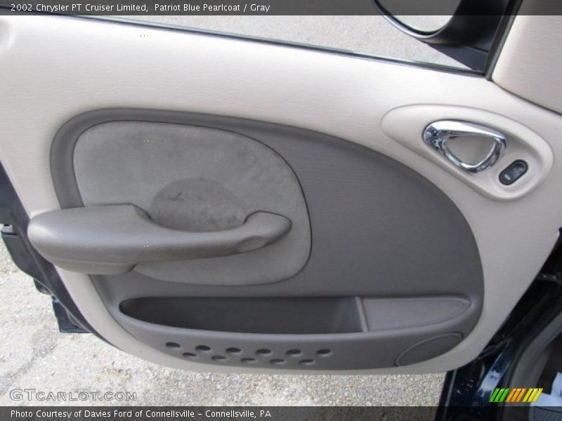 Patriot Blue Pearlcoat / Gray 2002 Chrysler PT Cruiser Limited