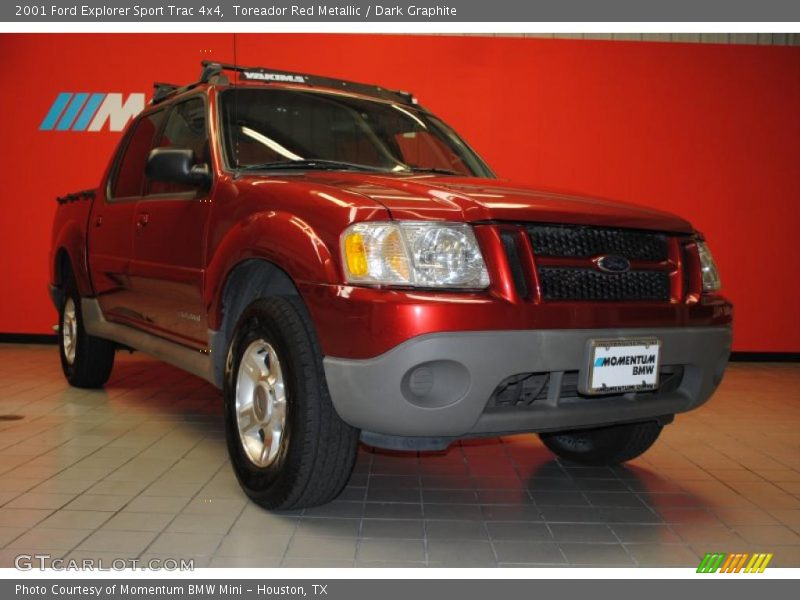 Toreador Red Metallic / Dark Graphite 2001 Ford Explorer Sport Trac 4x4