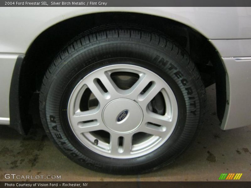 Silver Birch Metallic / Flint Grey 2004 Ford Freestar SEL