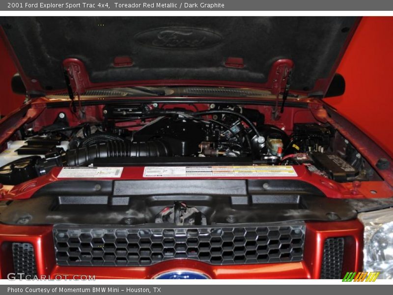 Toreador Red Metallic / Dark Graphite 2001 Ford Explorer Sport Trac 4x4