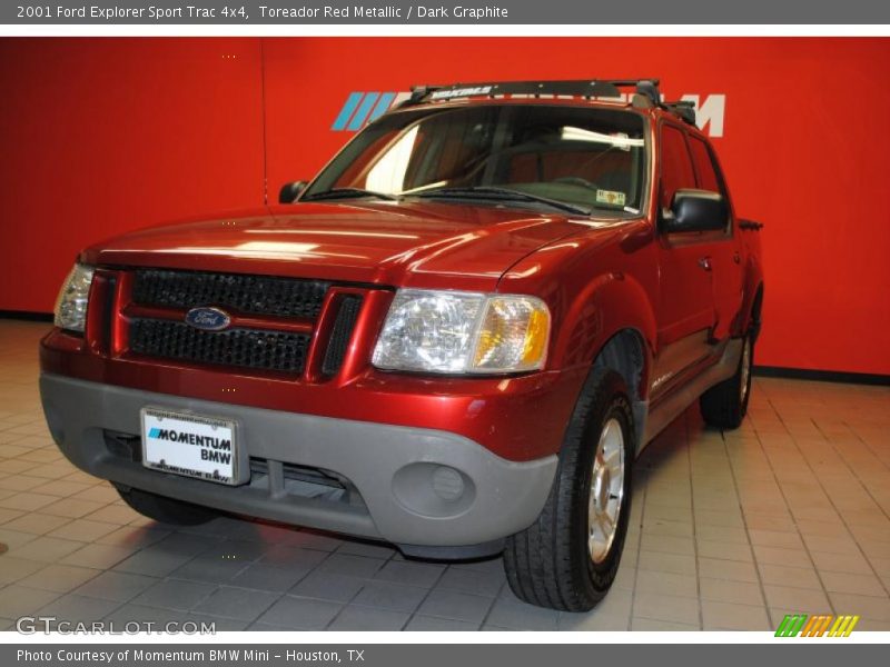Toreador Red Metallic / Dark Graphite 2001 Ford Explorer Sport Trac 4x4