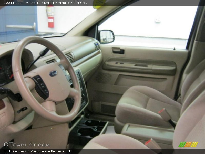 Silver Birch Metallic / Flint Grey 2004 Ford Freestar SEL