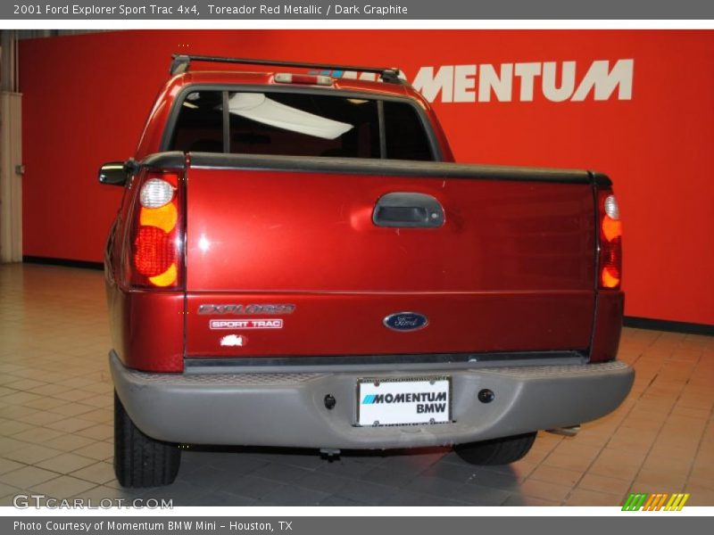 Toreador Red Metallic / Dark Graphite 2001 Ford Explorer Sport Trac 4x4