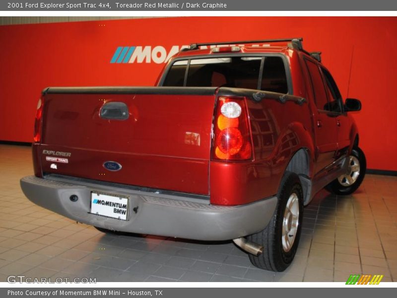 Toreador Red Metallic / Dark Graphite 2001 Ford Explorer Sport Trac 4x4