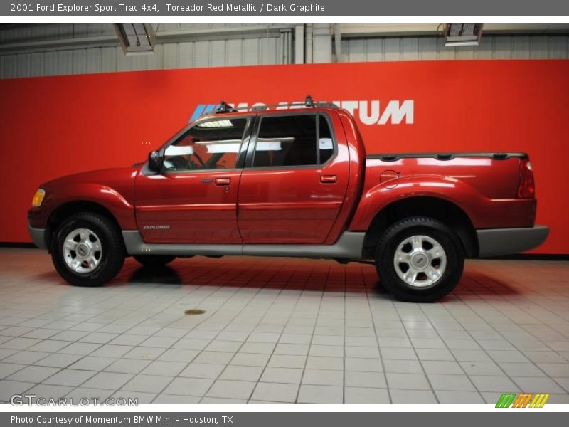 Toreador Red Metallic / Dark Graphite 2001 Ford Explorer Sport Trac 4x4