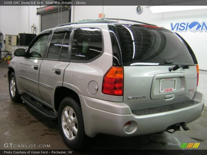 Silver Mist Metallic / Ebony 2008 GMC Envoy SLE 4x4