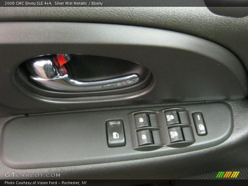 Silver Mist Metallic / Ebony 2008 GMC Envoy SLE 4x4
