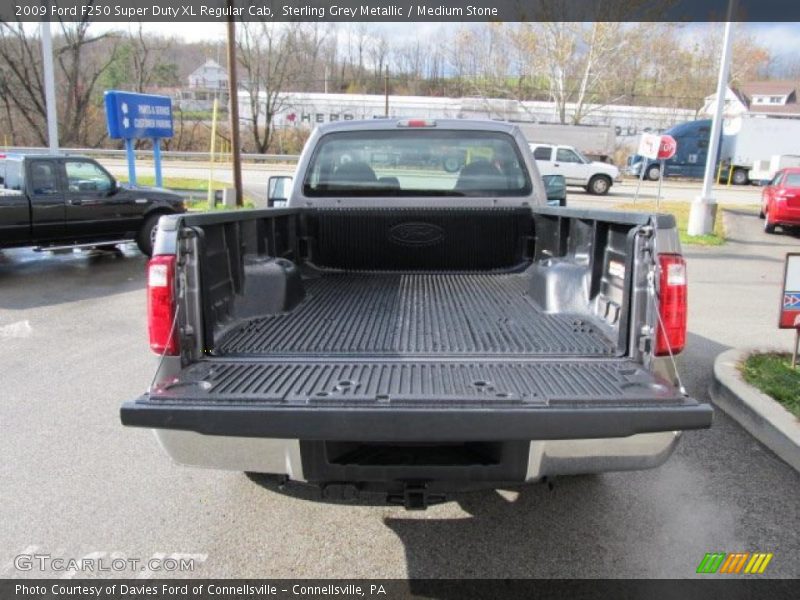 Sterling Grey Metallic / Medium Stone 2009 Ford F250 Super Duty XL Regular Cab