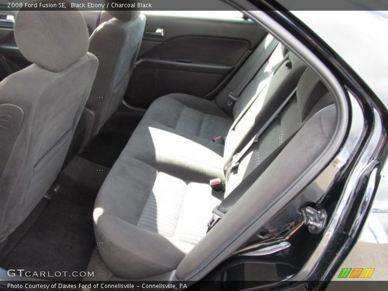 Black Ebony / Charcoal Black 2008 Ford Fusion SE