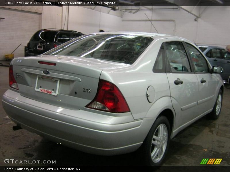 CD Silver Metallic / Medium Graphite 2004 Ford Focus ZTS Sedan