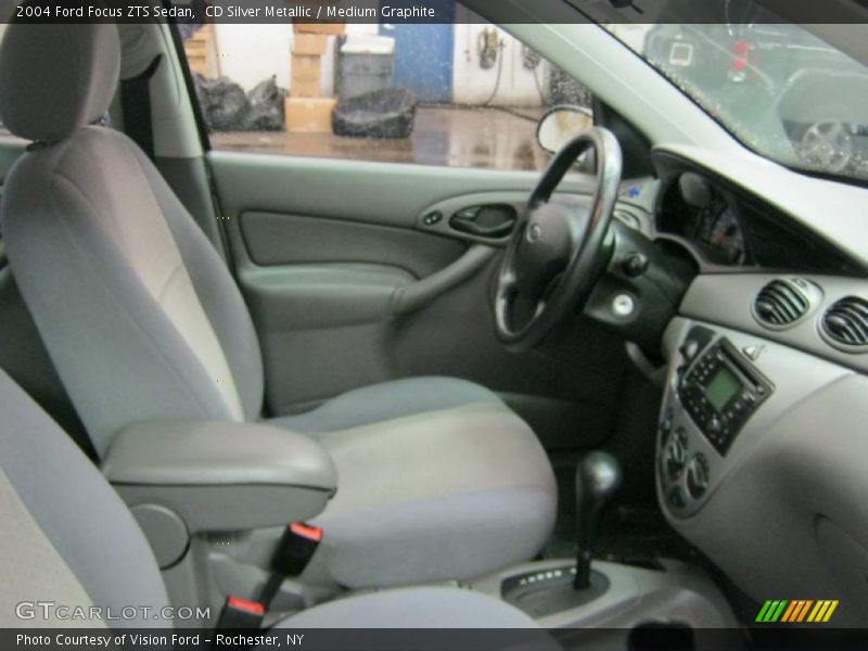 CD Silver Metallic / Medium Graphite 2004 Ford Focus ZTS Sedan