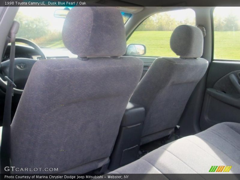 Dusk Blue Pearl / Oak 1998 Toyota Camry LE