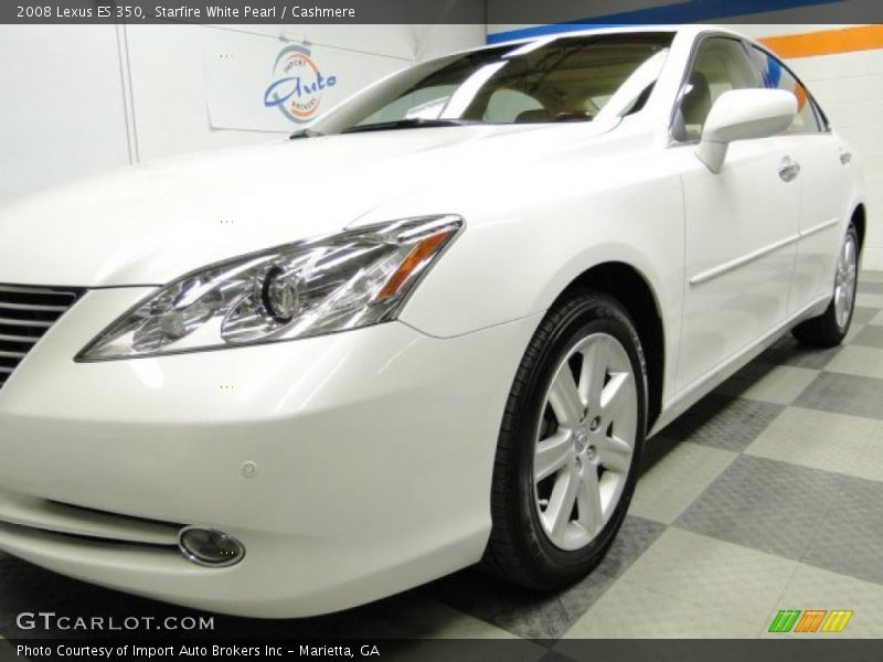 Starfire White Pearl / Cashmere 2008 Lexus ES 350