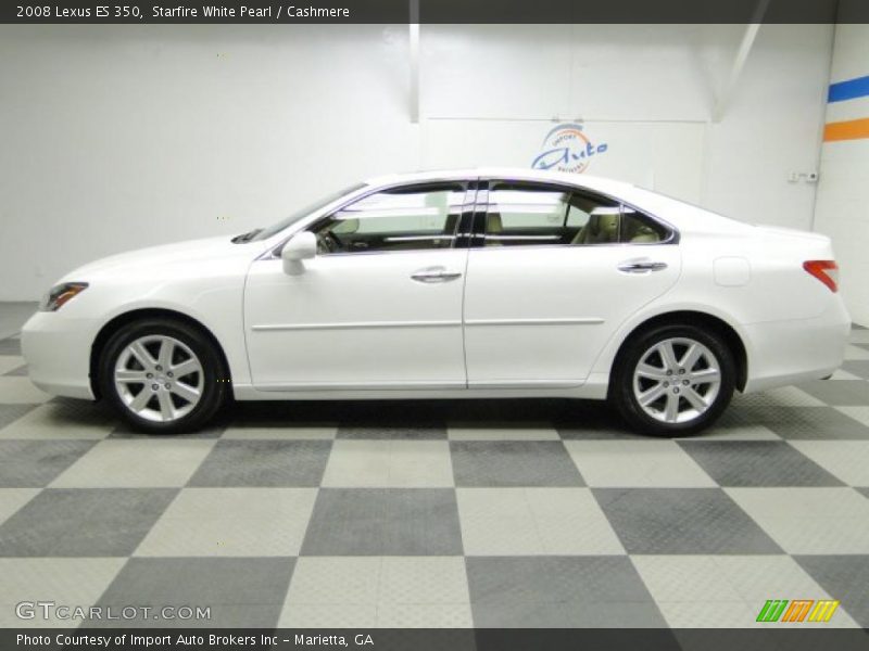 Starfire White Pearl / Cashmere 2008 Lexus ES 350