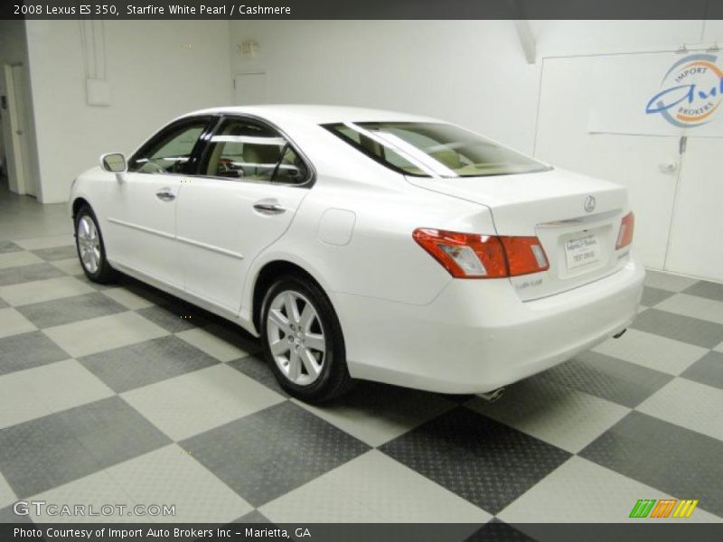 Starfire White Pearl / Cashmere 2008 Lexus ES 350
