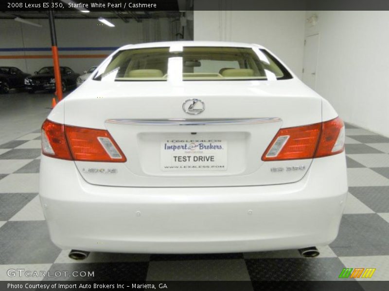Starfire White Pearl / Cashmere 2008 Lexus ES 350