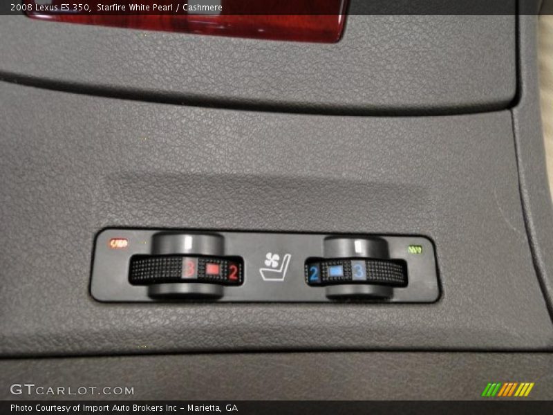 Starfire White Pearl / Cashmere 2008 Lexus ES 350