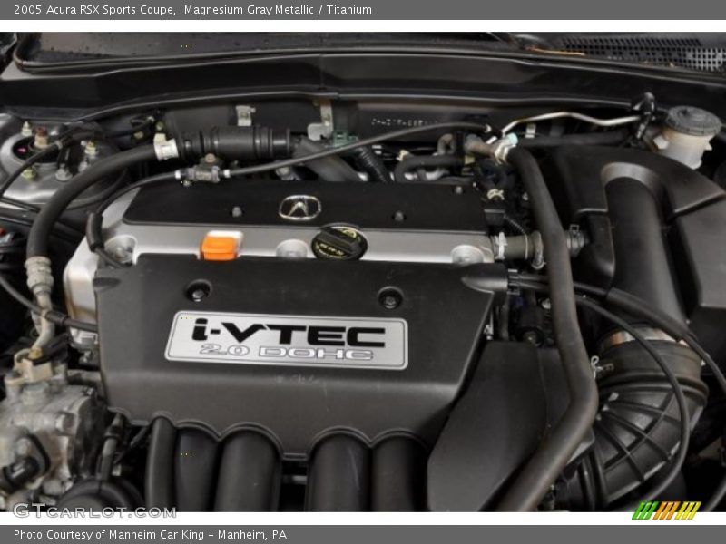 Magnesium Gray Metallic / Titanium 2005 Acura RSX Sports Coupe
