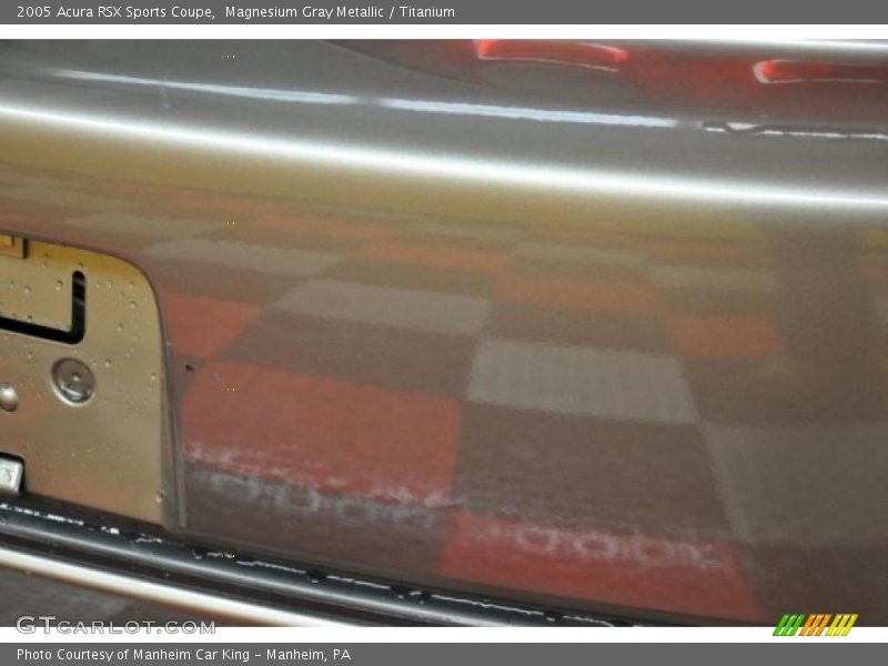 Magnesium Gray Metallic / Titanium 2005 Acura RSX Sports Coupe