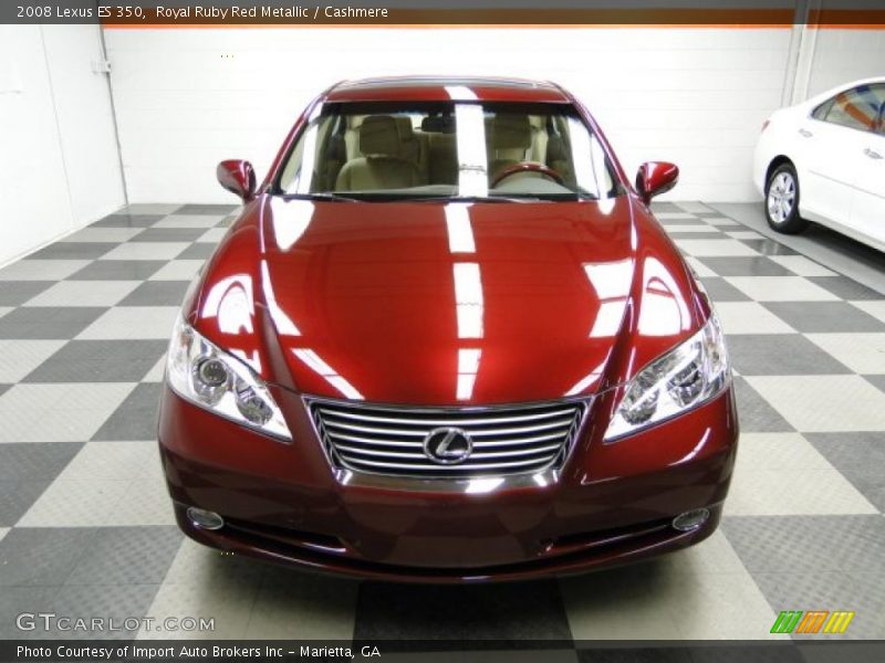Royal Ruby Red Metallic / Cashmere 2008 Lexus ES 350