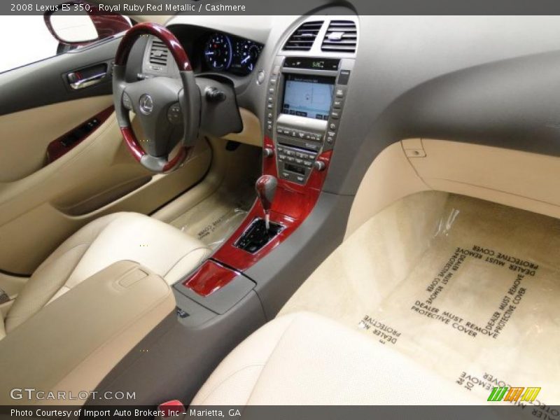 Dashboard of 2008 ES 350