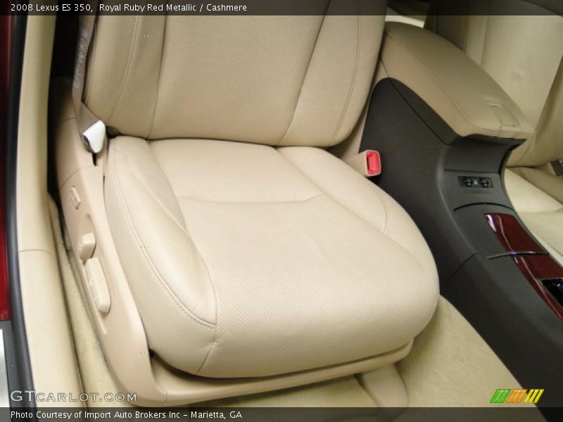  2008 ES 350 Cashmere Interior