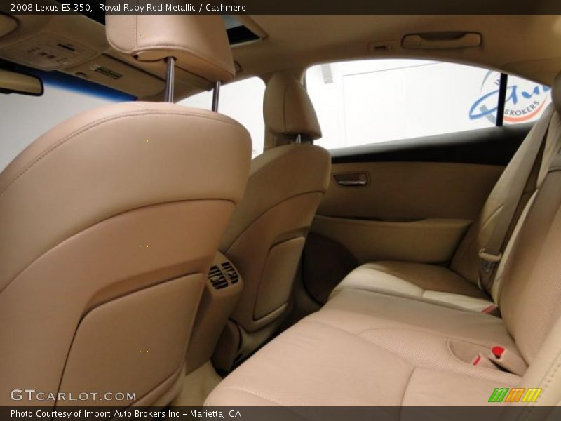  2008 ES 350 Cashmere Interior