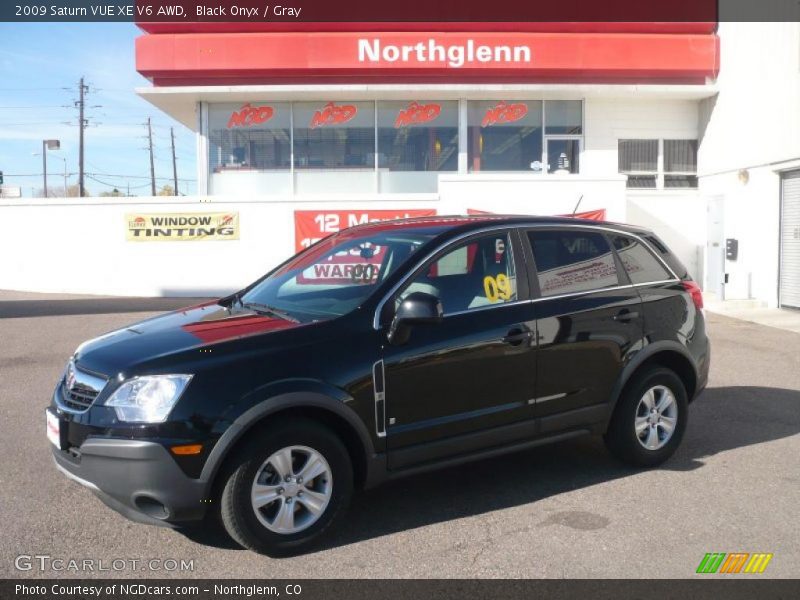 Black Onyx / Gray 2009 Saturn VUE XE V6 AWD