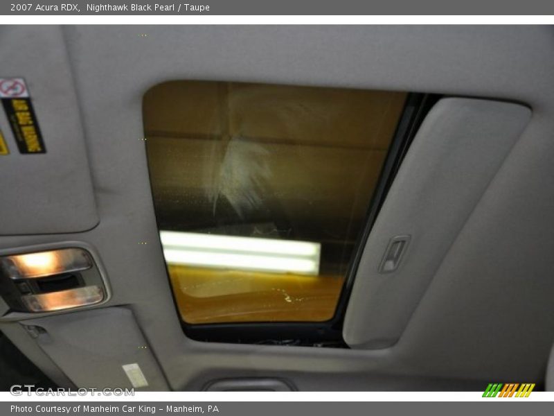 Nighthawk Black Pearl / Taupe 2007 Acura RDX