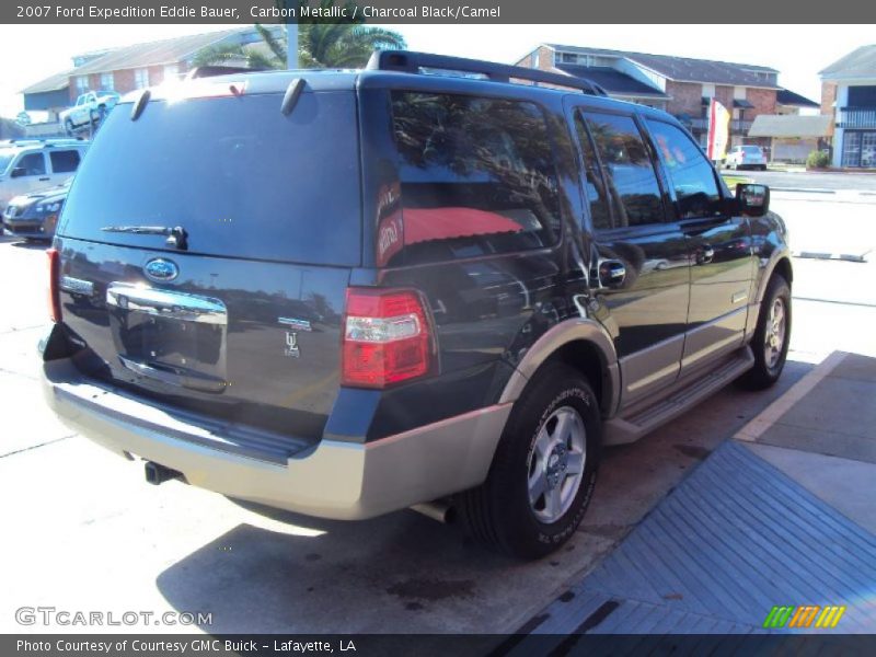 Carbon Metallic / Charcoal Black/Camel 2007 Ford Expedition Eddie Bauer