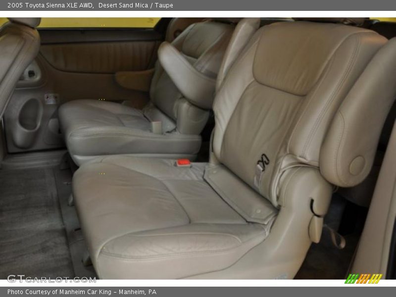 Desert Sand Mica / Taupe 2005 Toyota Sienna XLE AWD