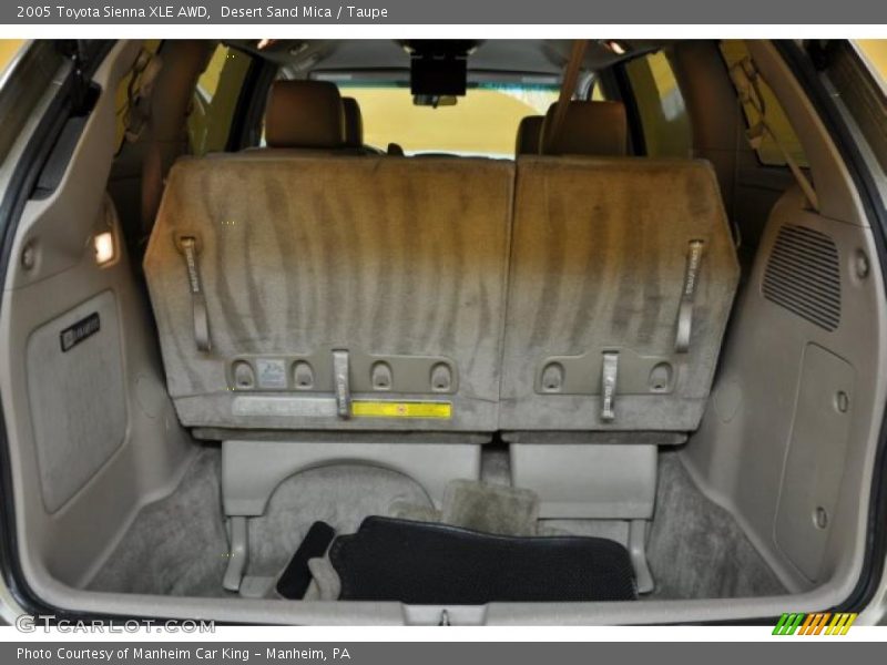 Desert Sand Mica / Taupe 2005 Toyota Sienna XLE AWD