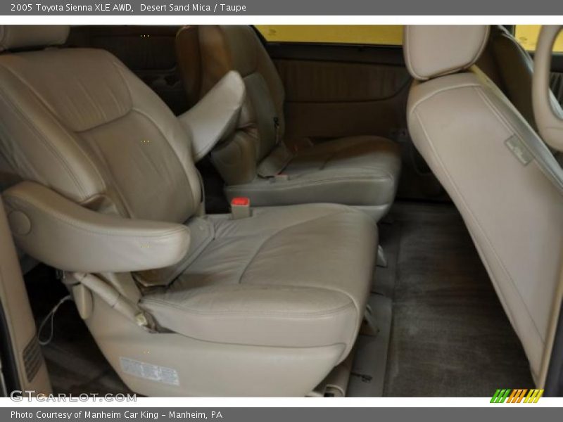 Desert Sand Mica / Taupe 2005 Toyota Sienna XLE AWD