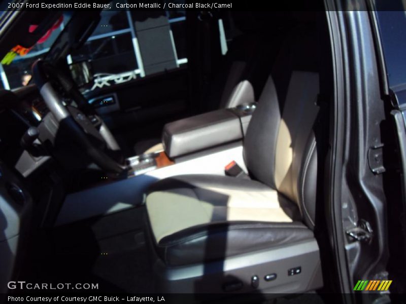 Carbon Metallic / Charcoal Black/Camel 2007 Ford Expedition Eddie Bauer