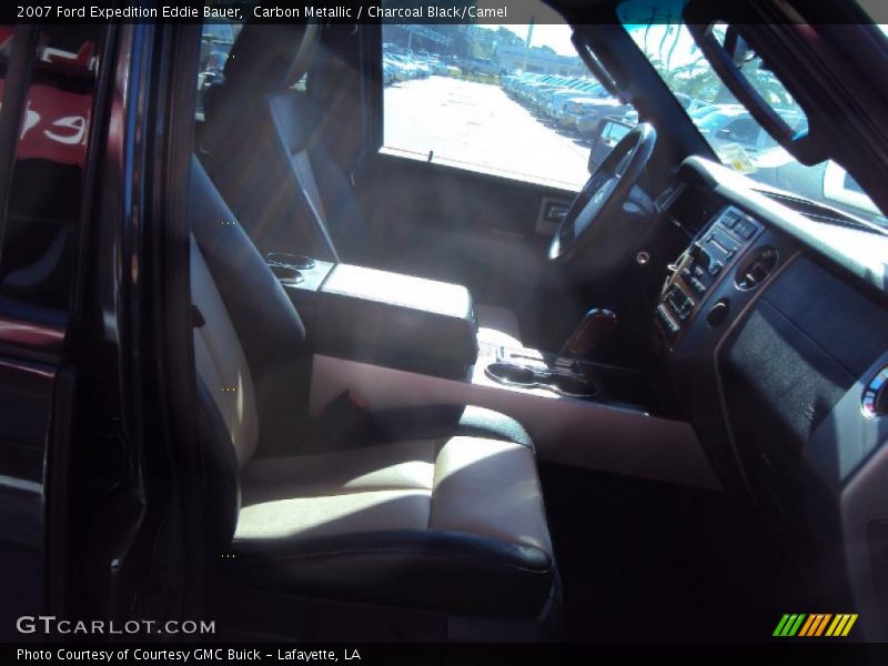 Carbon Metallic / Charcoal Black/Camel 2007 Ford Expedition Eddie Bauer