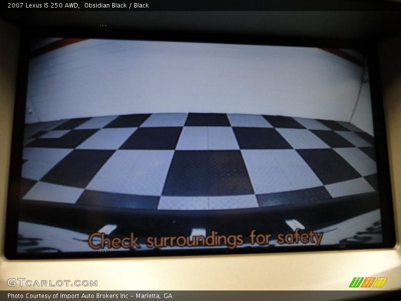 Obsidian Black / Black 2007 Lexus IS 250 AWD
