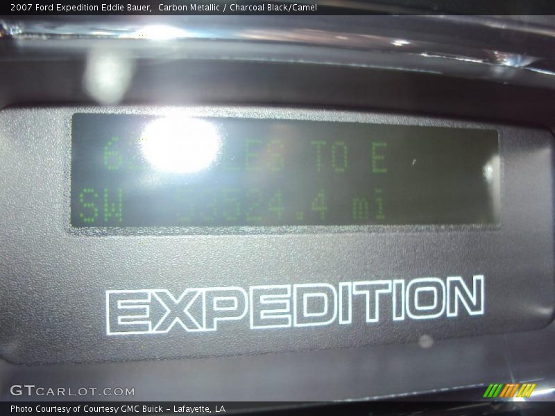 Carbon Metallic / Charcoal Black/Camel 2007 Ford Expedition Eddie Bauer