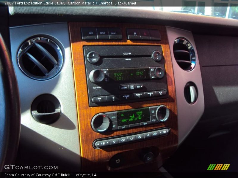 Carbon Metallic / Charcoal Black/Camel 2007 Ford Expedition Eddie Bauer