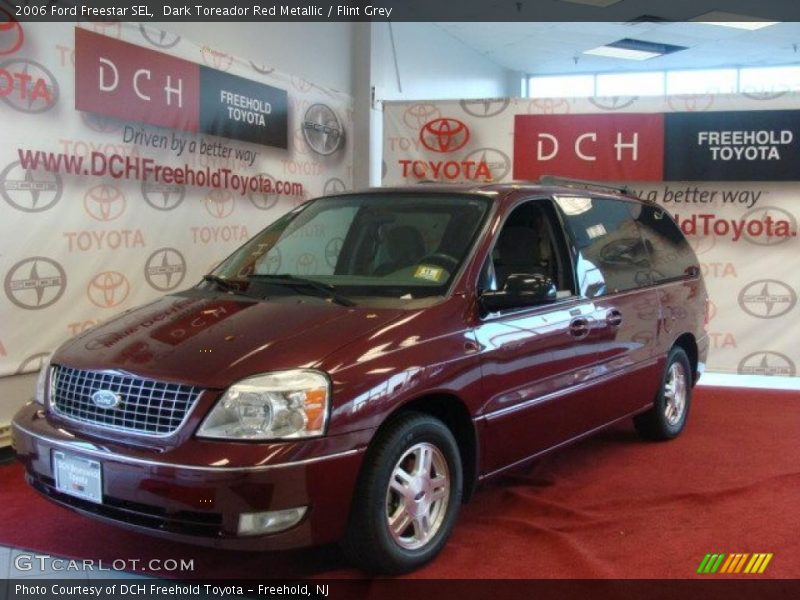 Dark Toreador Red Metallic / Flint Grey 2006 Ford Freestar SEL