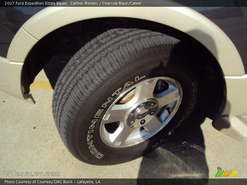 Carbon Metallic / Charcoal Black/Camel 2007 Ford Expedition Eddie Bauer