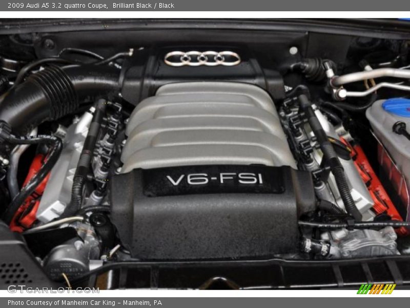  2009 A5 3.2 quattro Coupe Engine - 3.2 Liter FSI DOHC 24-Valve VVT V6