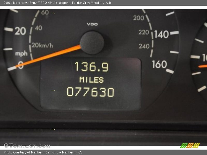 Tectite Grey Metallic / Ash 2001 Mercedes-Benz E 320 4Matic Wagon